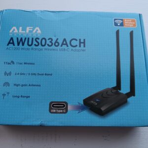 Alfa AWUS036ACH antenne for kali linux