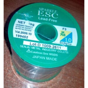 Loddetinn 2M Lead Free Silver Copper Solder Sn96.5 Ag3 Cu0.5 1.0mm