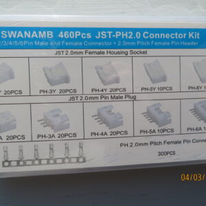 JST PH2.0 Dupont Connector kit 460 deler