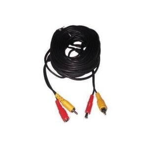 RCA kabel 15m. video strøm