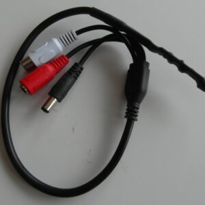 Ekstra mikrofon til skjult kamera