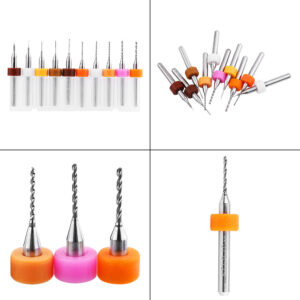 Extruder Nozzle Cleaning Tools 0.1mm to 1.0mm Drill Bit Kit