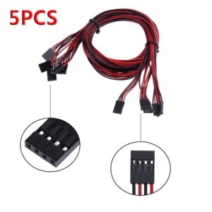 5pcs 100cm 4 Pin Dupont Cable Female to Female Terminal Line 3D Printers Parts