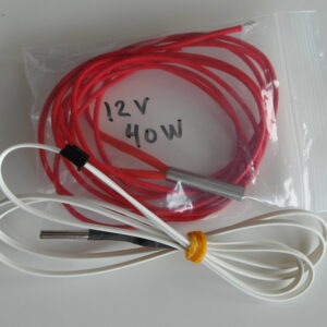 Cartridge Heater plus 2pin Female Head 100K NTC 3950 Thermistor