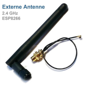 2,4 GHZ WLAN SMA PIGTAIL MED ANTENNE