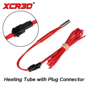 Heating Tube with Plug Connector 12V 40W