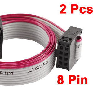 50cm IDC 8 Pin Hard Drive Extension Wire Flat Ribbon Cable