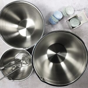 Stålskåler med lokk