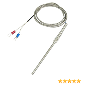800 degree RTD J 200mm Temperature Sensor