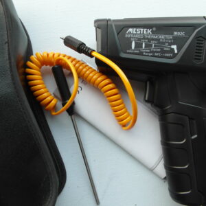 PEAKMETER LCD Display Handheld Infrared Thermometer -50~800