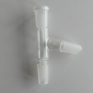 24/40,Three Way Glass Adapter,75 Degree Bent,distillation Head