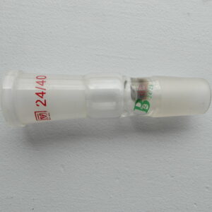 Lab Glass Transfer Adapter From 24/40 Female Joint to 24/29 Male Joint