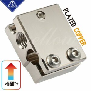 NF-V6 PT100 Volcano Plated Copper Heat Block For E3d Volcano