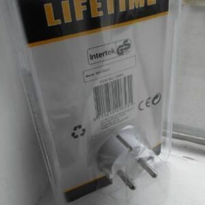 Strømkontakt med lyssensor