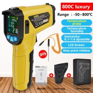 Digital Infrared Thermometer Hygrometer ~800