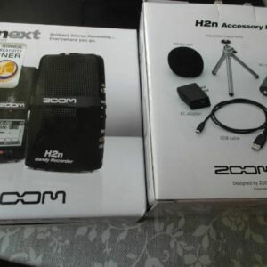 Stereo Recorder Opptaker Zoom H2n med ekstra