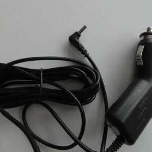 12V lighterplugg kabel tynn rund ladekontakt