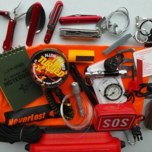 Ekstra stort survival kit tur sett