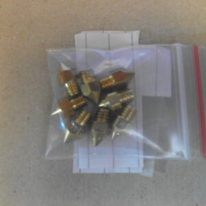 Kobber dyse 0,4mm MK8 CR-6 SE