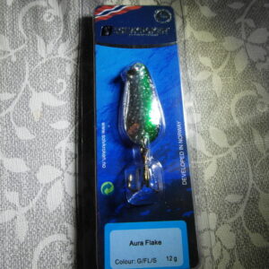 Sølvkroken Aura Flake sluk 12g