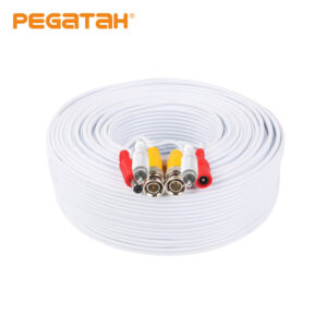 BNC RCA Kabel med video audio strøm 10 meter