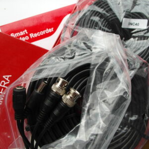 40 meter kabel med BNC kontakter