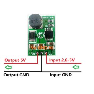 Mini step up module til 5v
