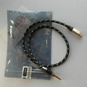 USB-C to 3.5mm jack aux audio dac cable silver 32bits 384khz