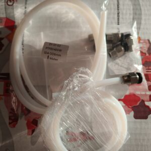 Hvit PTFE Teflon Tube for 2.85mm