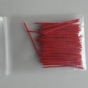 22AVG 6CM rød kabel