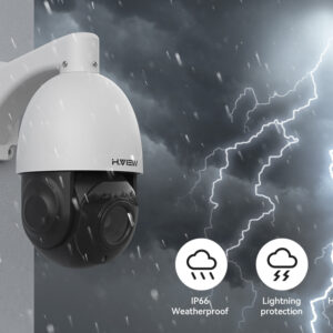 H.VIEW 30X PoE PTZ  IP Camera 2-Way Audio
