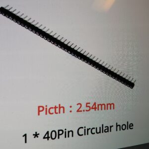 40-Pin Single Row MALE 2.54MM