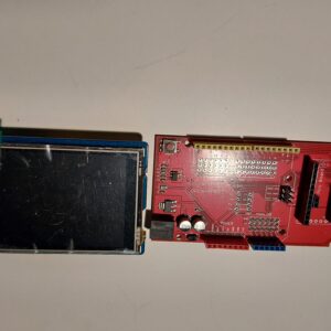 Waveshare 2.8 skjerm med shield adapter for arduino