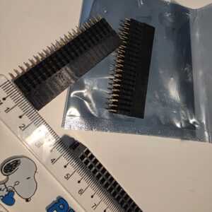 2x20pin Dual Row GPIO Header for Raspberry Pi