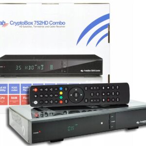 CryptoBox 752-HDCombo DVB-T2-S2-C