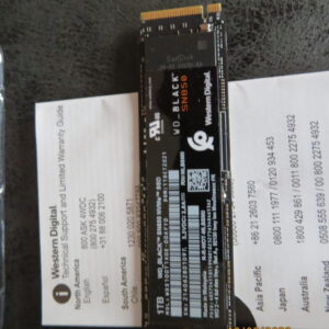 WD Black SN850 NVMe 1TB
