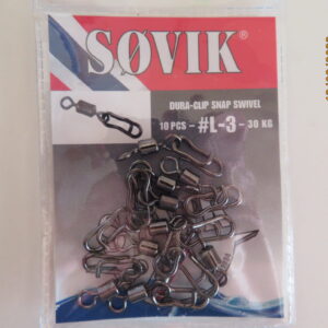 Søvik Dura-Clip snapswivel L-3