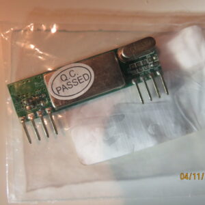 RXB6 433Mhz Superheterodyne RF Receiver
