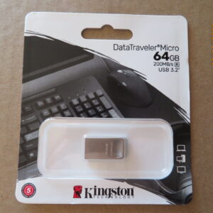 Kingston DataTraveler metall Micro 64GB forseglet