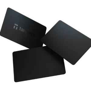 Tangem wallet Black Stealth 3-pack