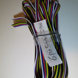 5 meter 6pin 22 AWG tinnbelagt kobber kabel for LED