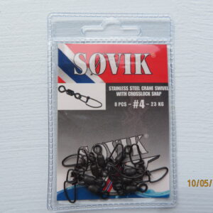 Crane Snap Swivel #4 23kg 8x