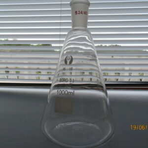 Erlenmeyer 1000ml med 24/40 kobling