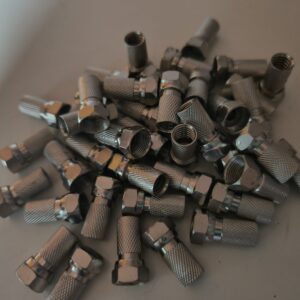 F-plugg HUN til coaxial kabel