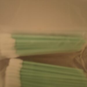 Cotton laser swabs for lens 100x