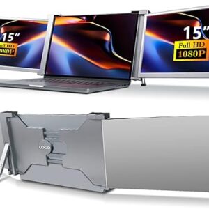 Trippel skjerm for laptop