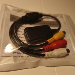 Mikrofon for overvåkning med 2 lydinnganger