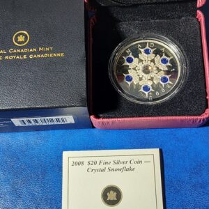 2008 RCM Blue Crystal Snowflake