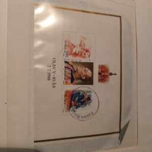 Frimerker Kong Olav 85år