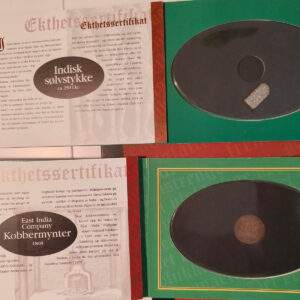 Indisk sølvstykke fra ca år 250 f.kr.